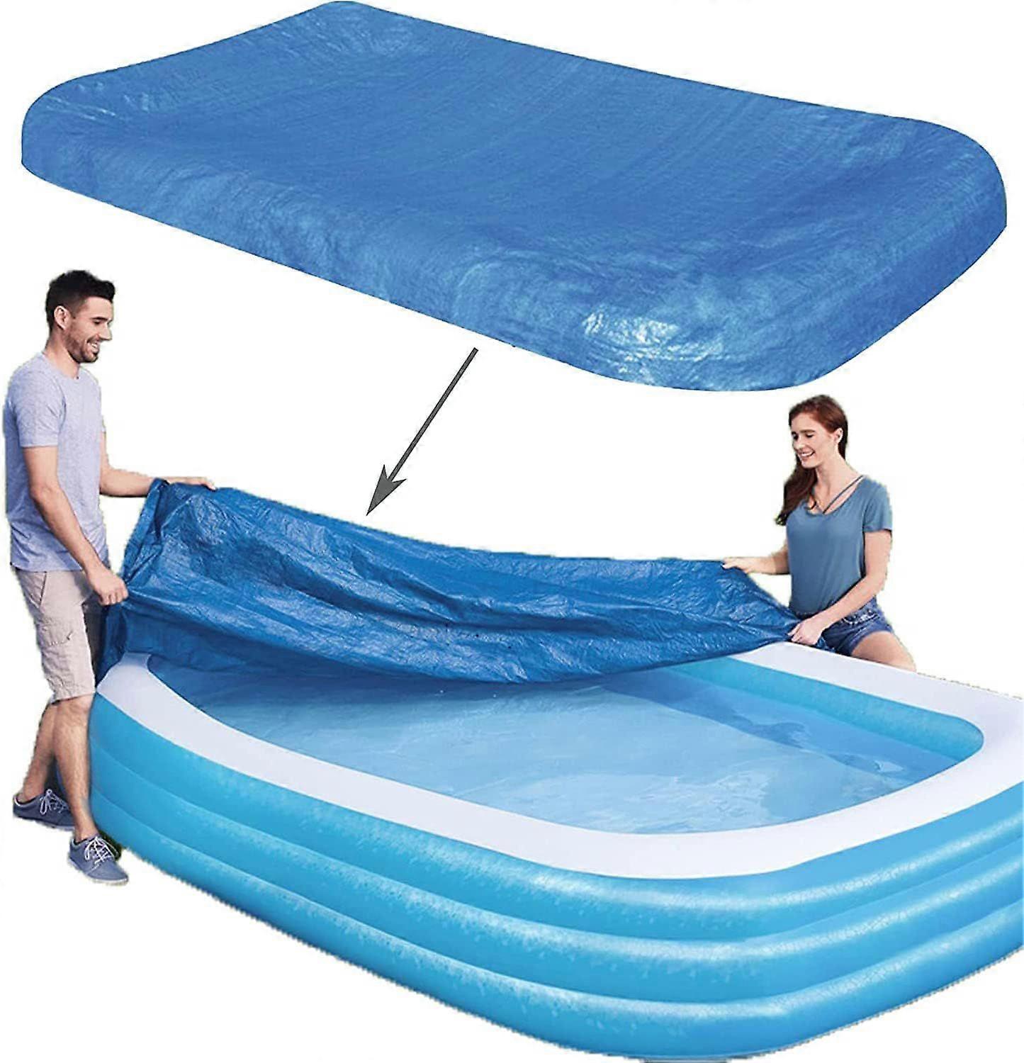 2025 Latest Model  Rectangular Pool Cover,Inflatable Swimming Pool Cover, Pool