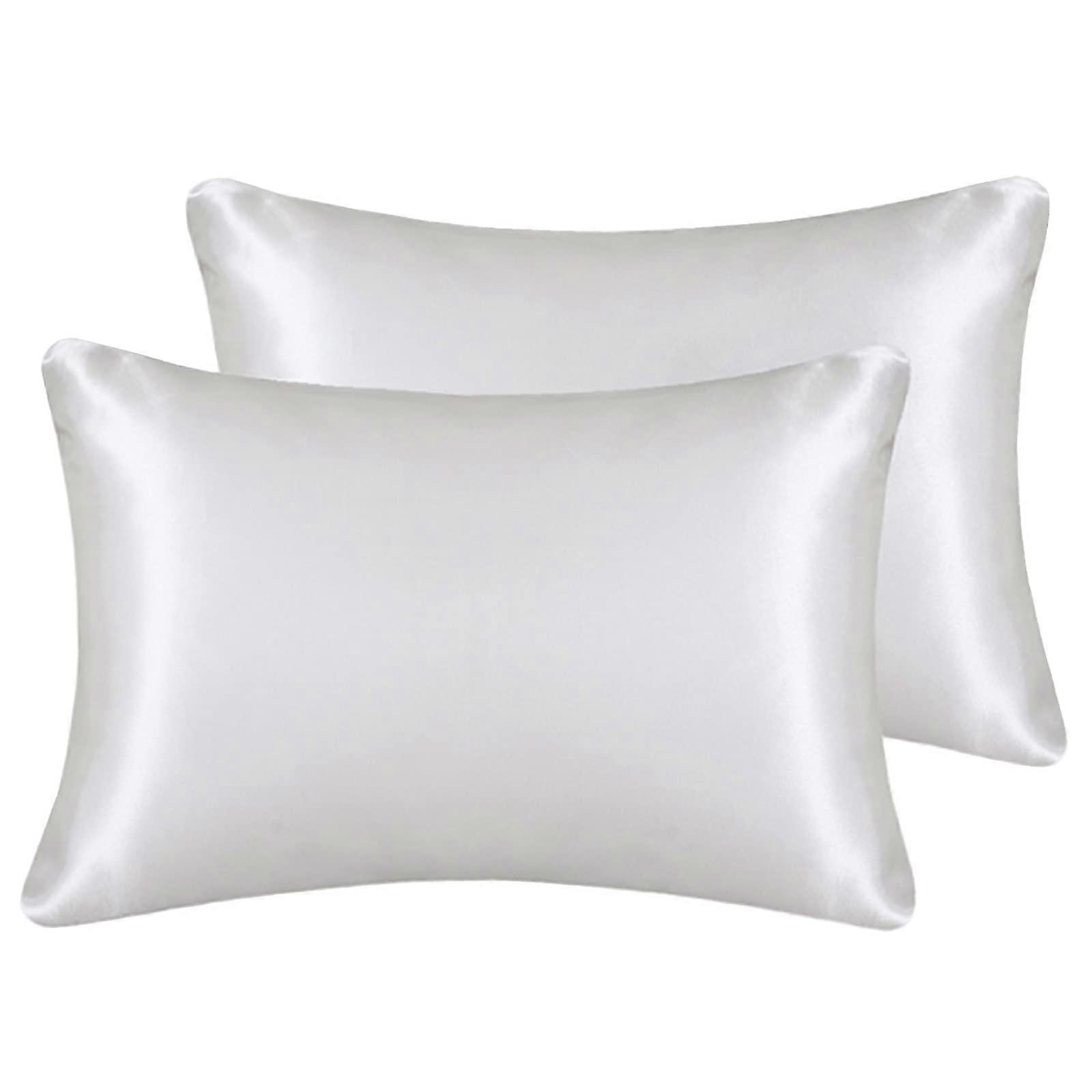 Silky Satin Toddler Pillow Cases Set of 2 Super Soft Toddler (13x18) Toddler (13' x 18')