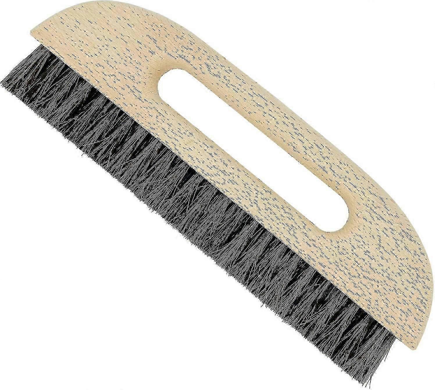 10" Wallpaper Smoothing Brush with Wood Handle - Hanging Tool for Seamless Application
