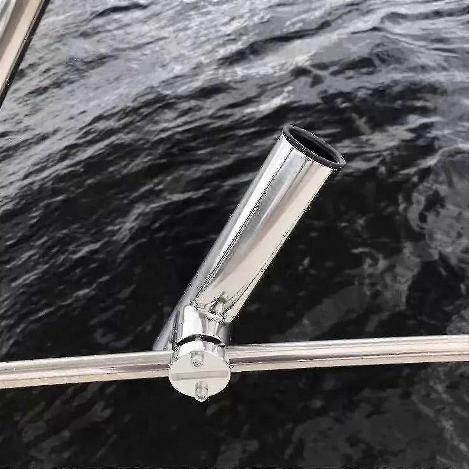 ボート用の調整可能なステンレス鋼マリンフィッシングロッドホルダー、19-25mm 28-32mm 43-51mm釣りツールに適合