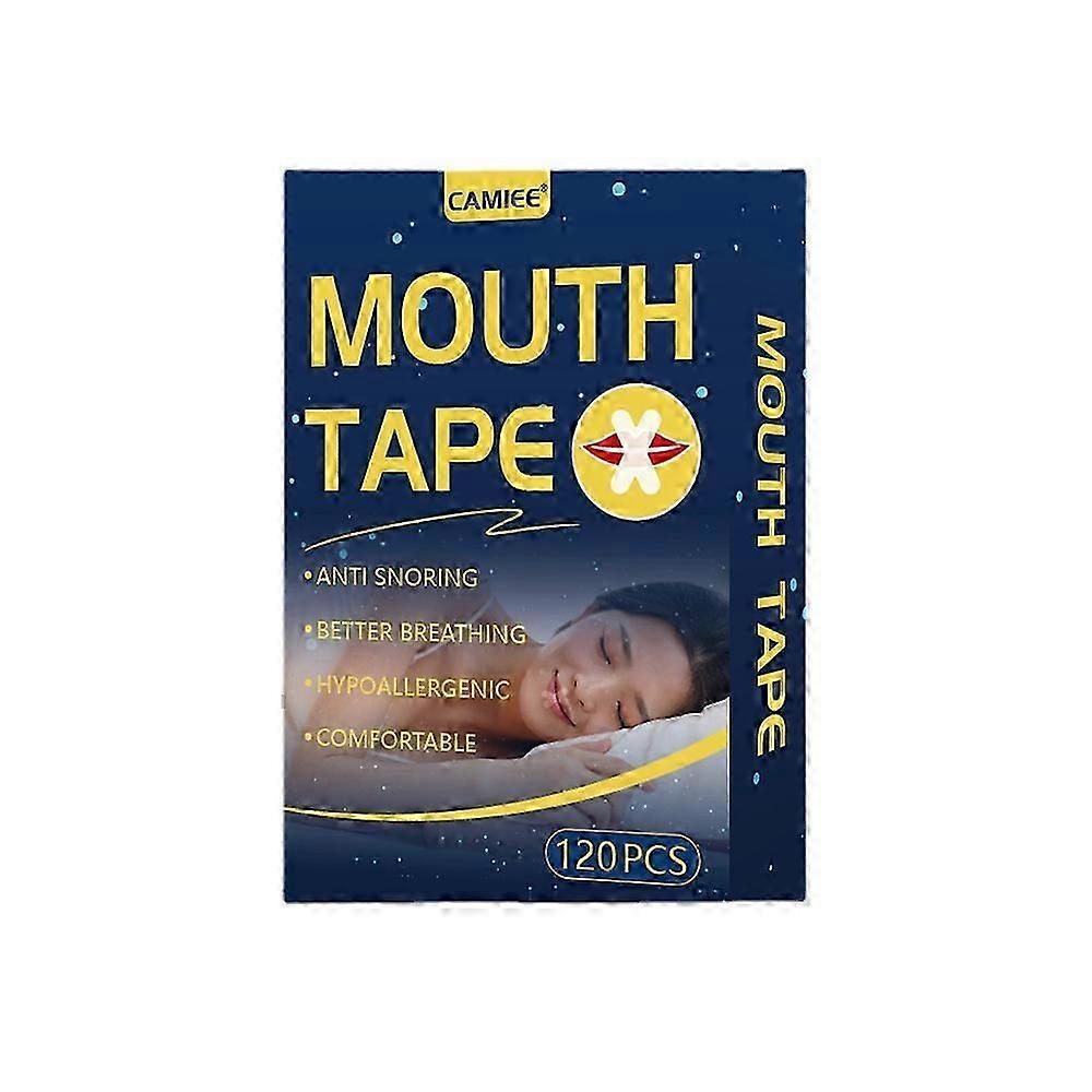 Taśma do ust Sleep do spania, zestaw 120 plastrów na usta i taśma do ust, przeciw chrapaniu, plaster do ust pomaga w walce z chrapaniem taśma do spania, paski do ust f