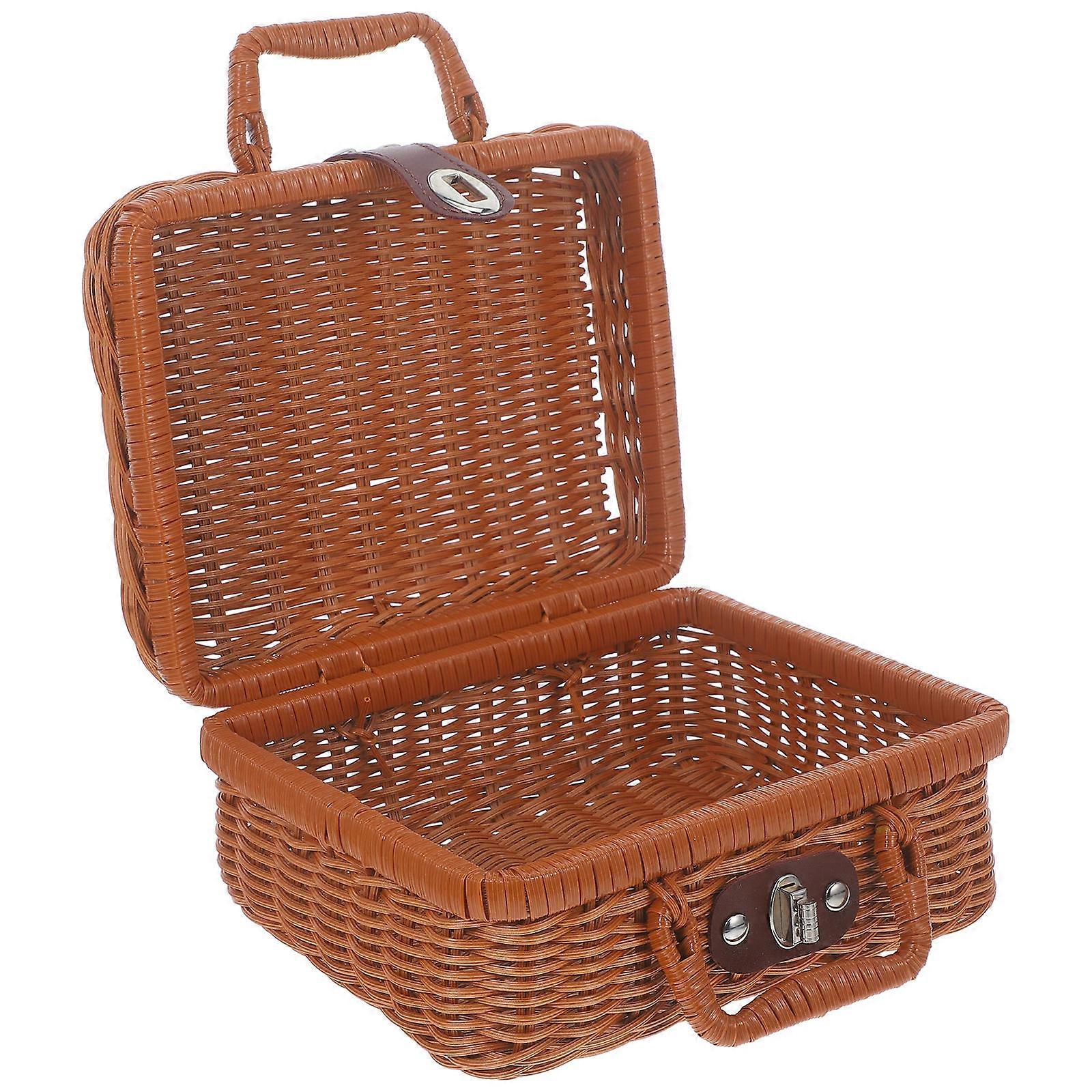 Creative Suitcase with Strong Materials and Tidy Item Display Capability