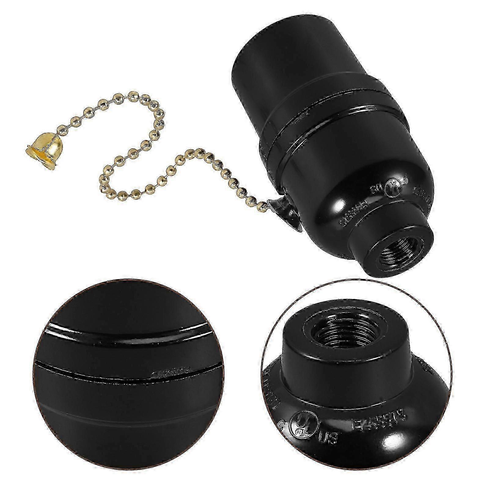 Lamp Base with Pull Chain Ceiling Light Lamp Holder with Pull Chain Lampholder E27 Socket Holder