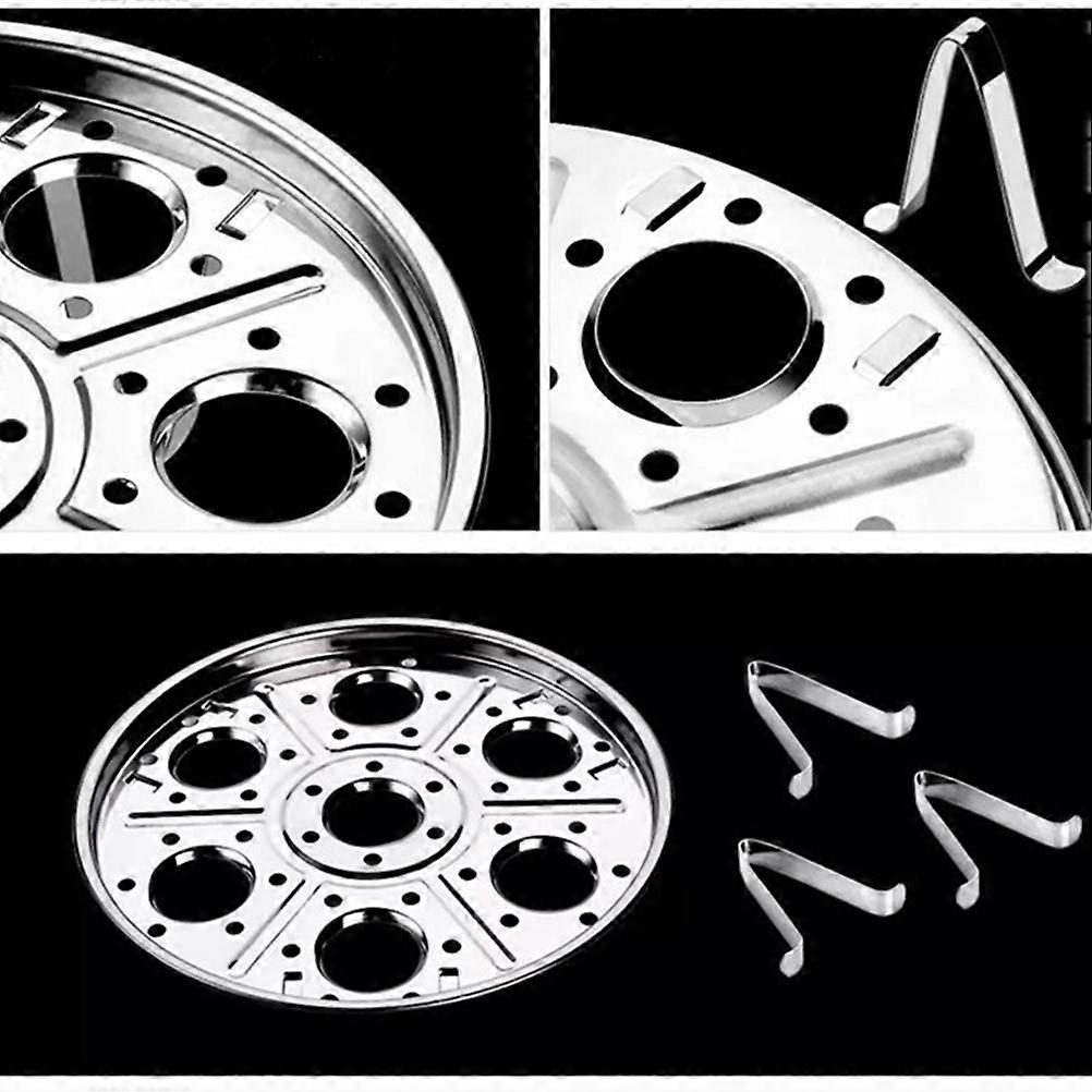 Steamed Eggs Rack Nutrient Retention Kitchen Accessories 18 x 18 x 6 cm 1Set