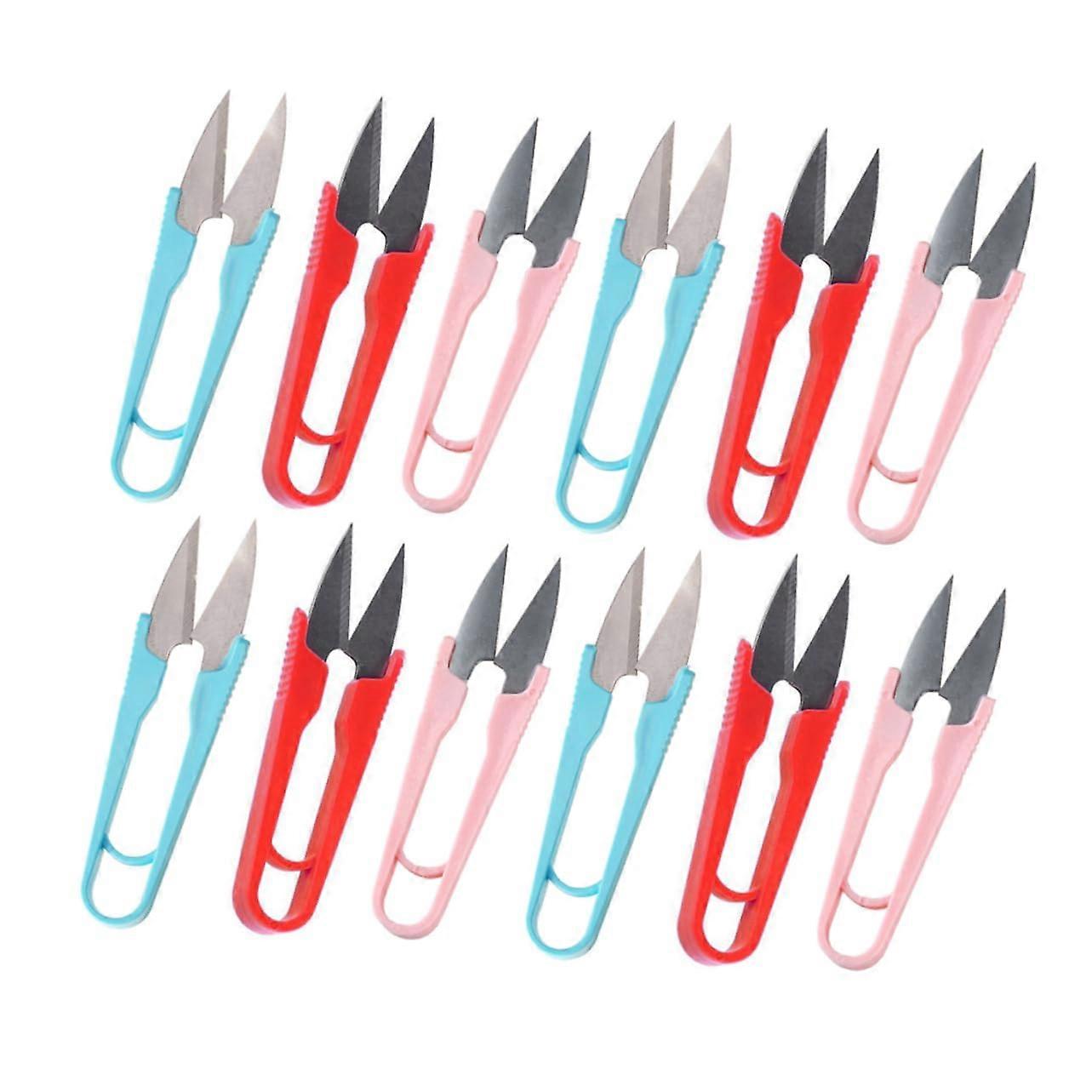 30 Pieces Mini Spring Scissors for Sewing, Fabric, Embroidery, Crafting – All-Purpose Thread Snippers