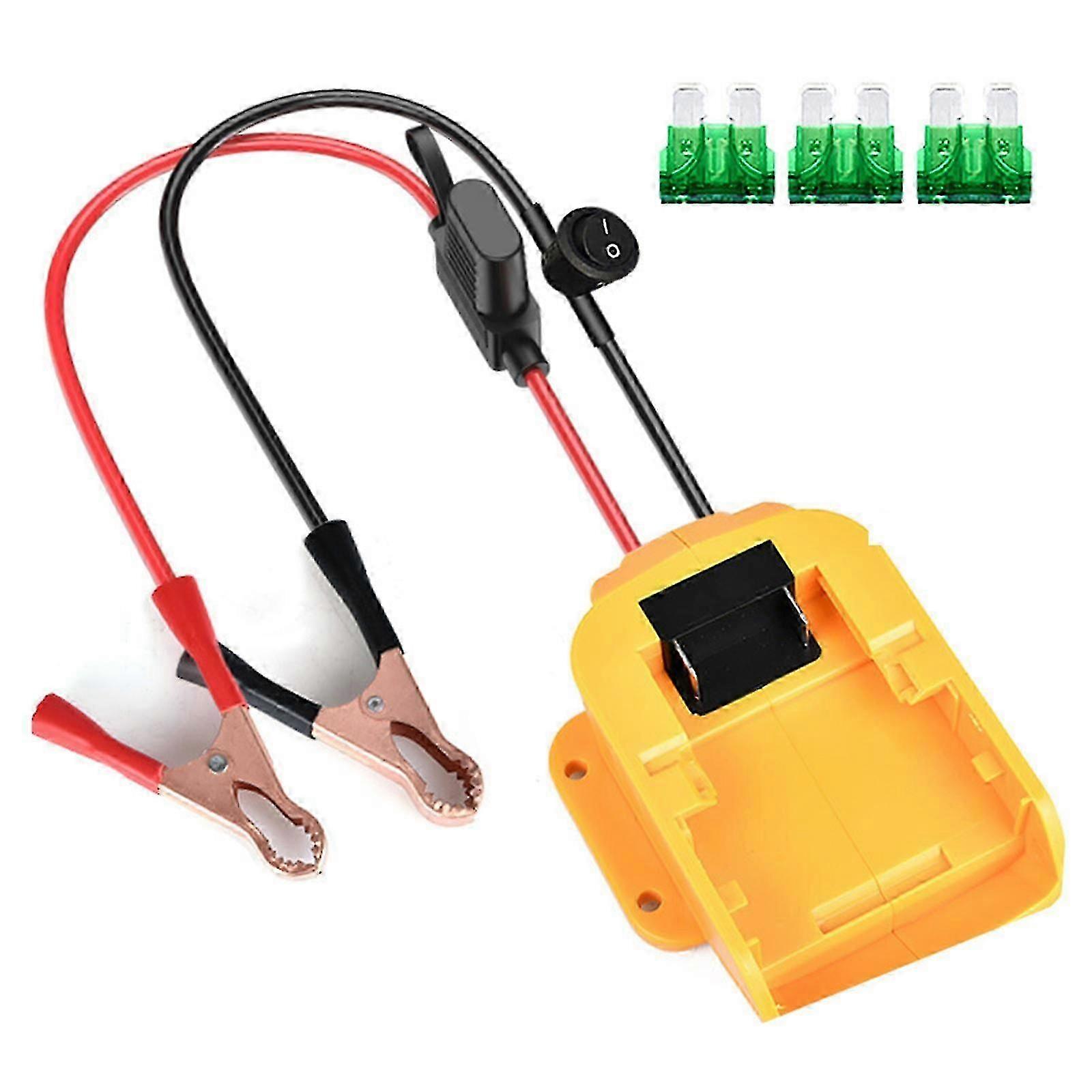 Lightweight High Powered Vehicle Emergency Jump Starter with Built In Protection&Charging Capabilities for Phone Tablets For Makita Battery hwy