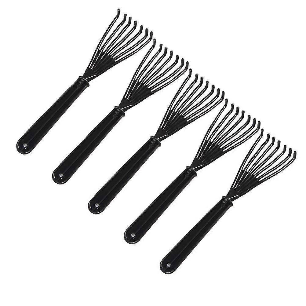 ヘアブラシクリーニングコームクリーナーミニプラスチックカーリーヘアクローフック毎日の使用20個