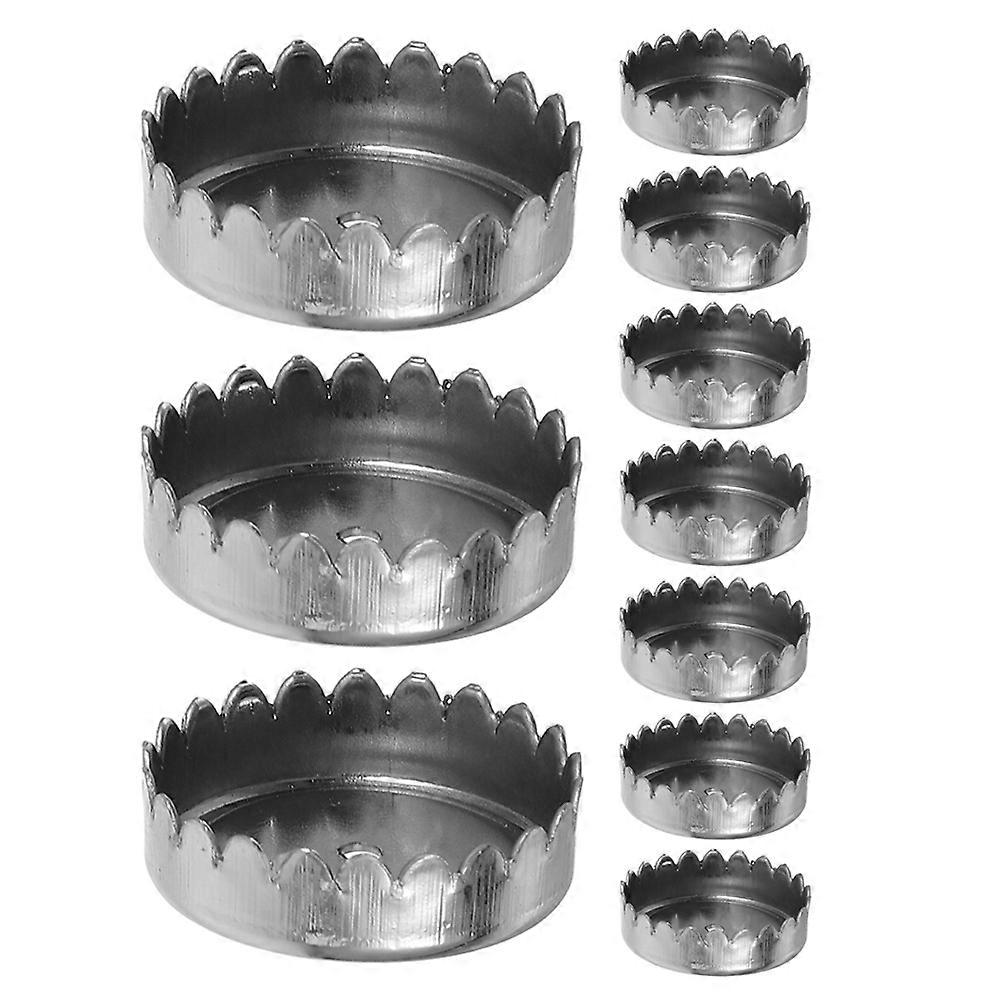 Bathroom Magnetic Soap Holder Design Stainless Steel No Drilling Adhesive Installation 10Pack