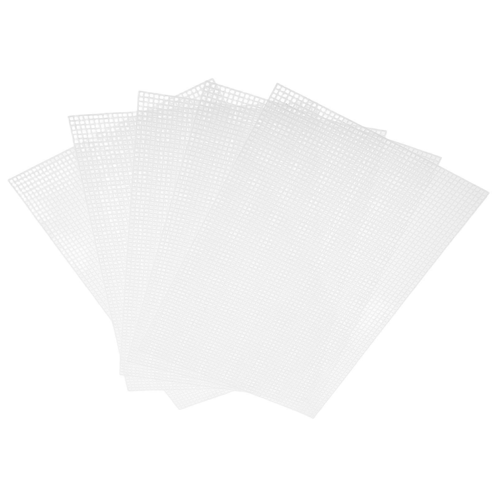 Needlework Fabric Embroidery Projects Diy Projects White 30.00X20.00X0.10CM Cross Stitching 5Pack