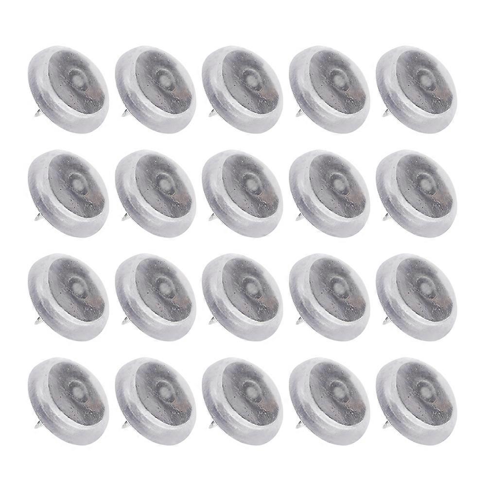 24pcs Furniture Leg Protectors, Non Slip Thumb Tacks for Chairs & Tables, Noise Reducing Pads for Hardwood Floors, Easy Installation for Home &