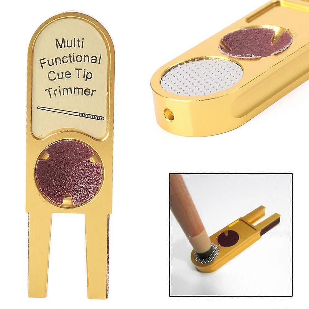 Suitable U Billiards Pool Snooker Cue Tip Scuffer Trimmers Shaper Burnisher Repaire Kit