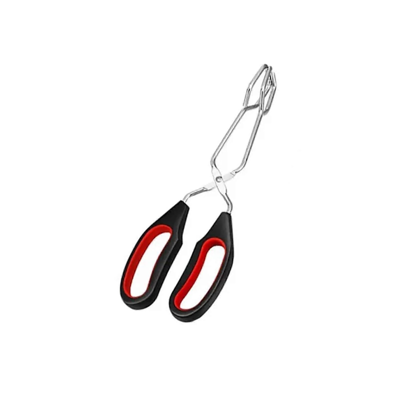 BBQ Tools Barbecue Scissors And Tongs With Long Handle Stainless Steel Bread Roasting Clip Small Size S