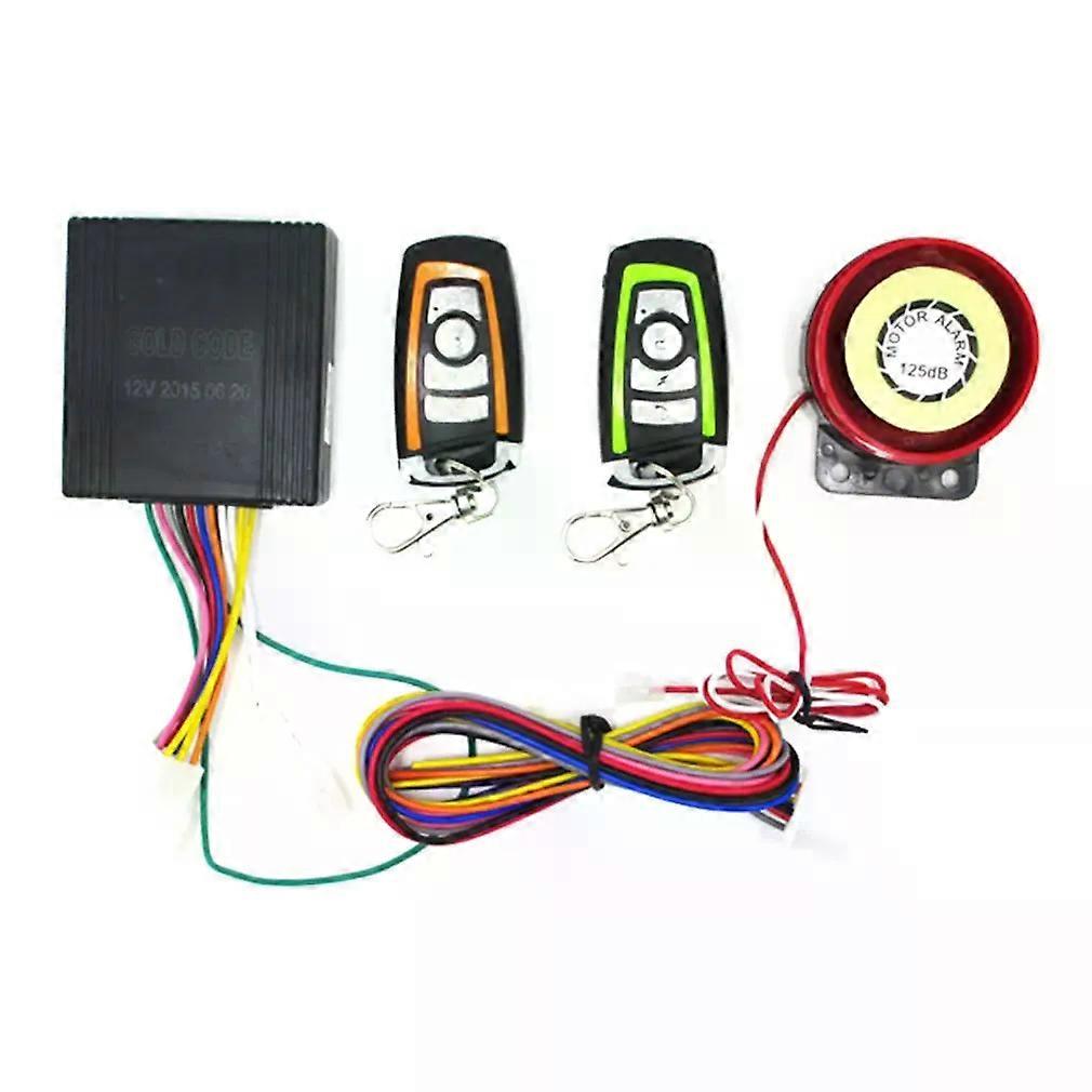 Anti-theft Two Way Alarm System with Engine Start Universal Remote Control Motorcycle Alarm System~12261