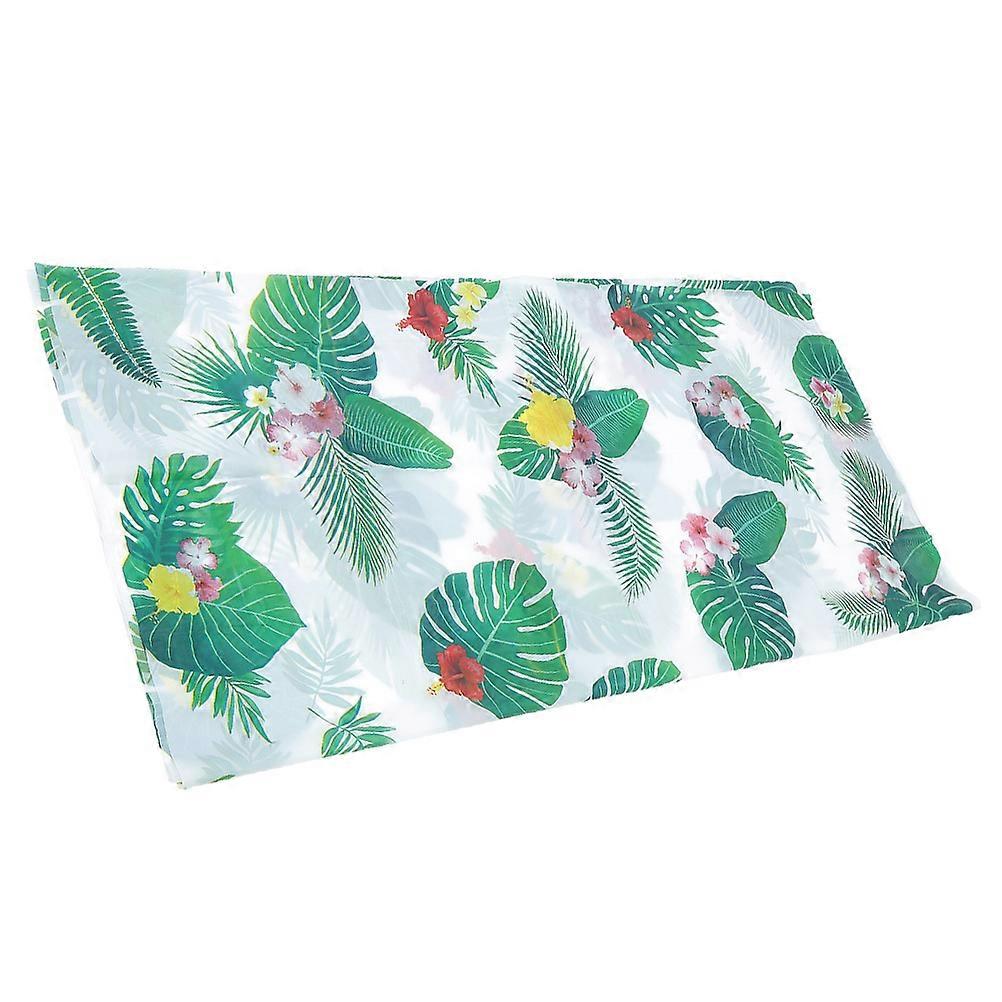 Tropical Tablecloths Decorative Table Mats Plastic Rectangular Tablecloth Home Decoration Protective 1Set