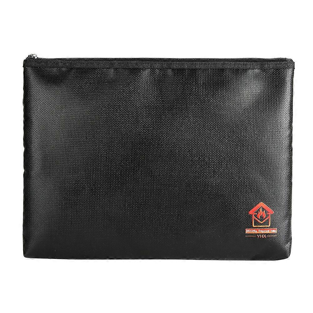Pochette de rangement portable et ignifuge pour documents de bureau, étui de rangement sécurisé pour factures financières