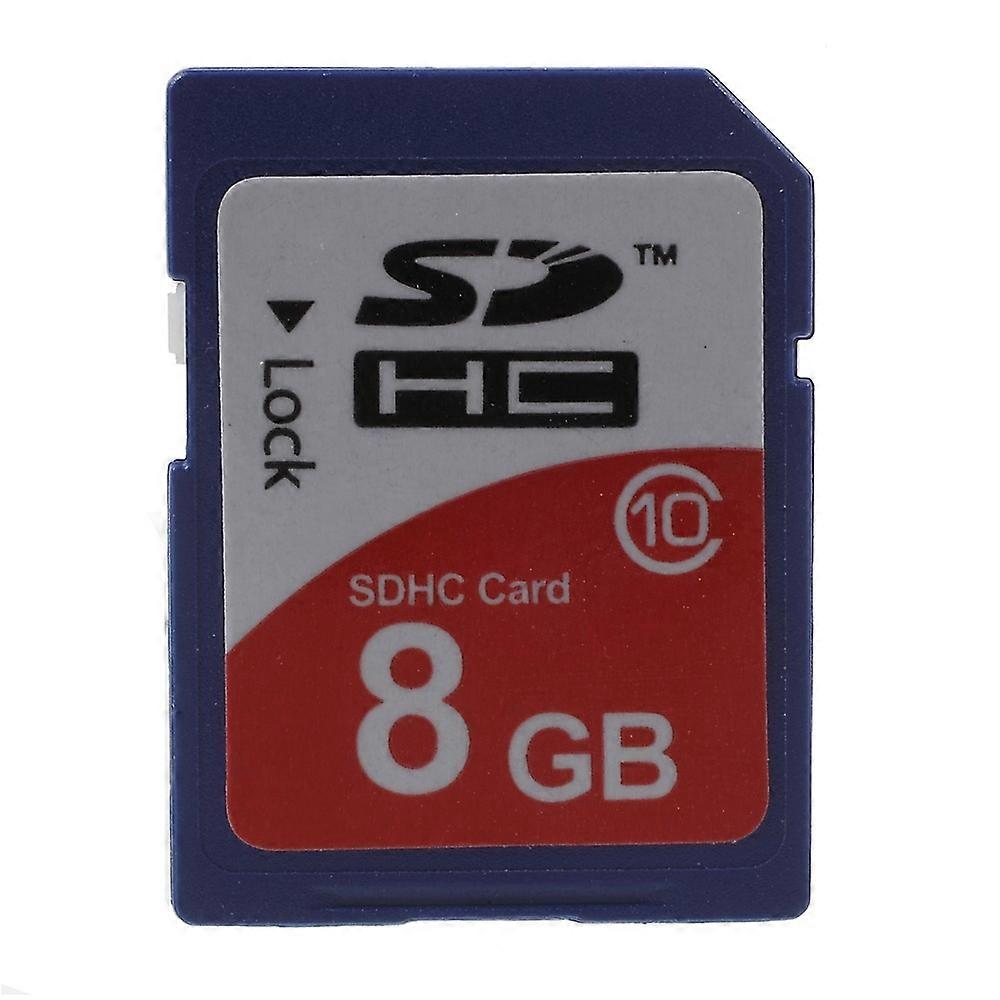 8GB High Speed Class 10 SDHC Memory Card