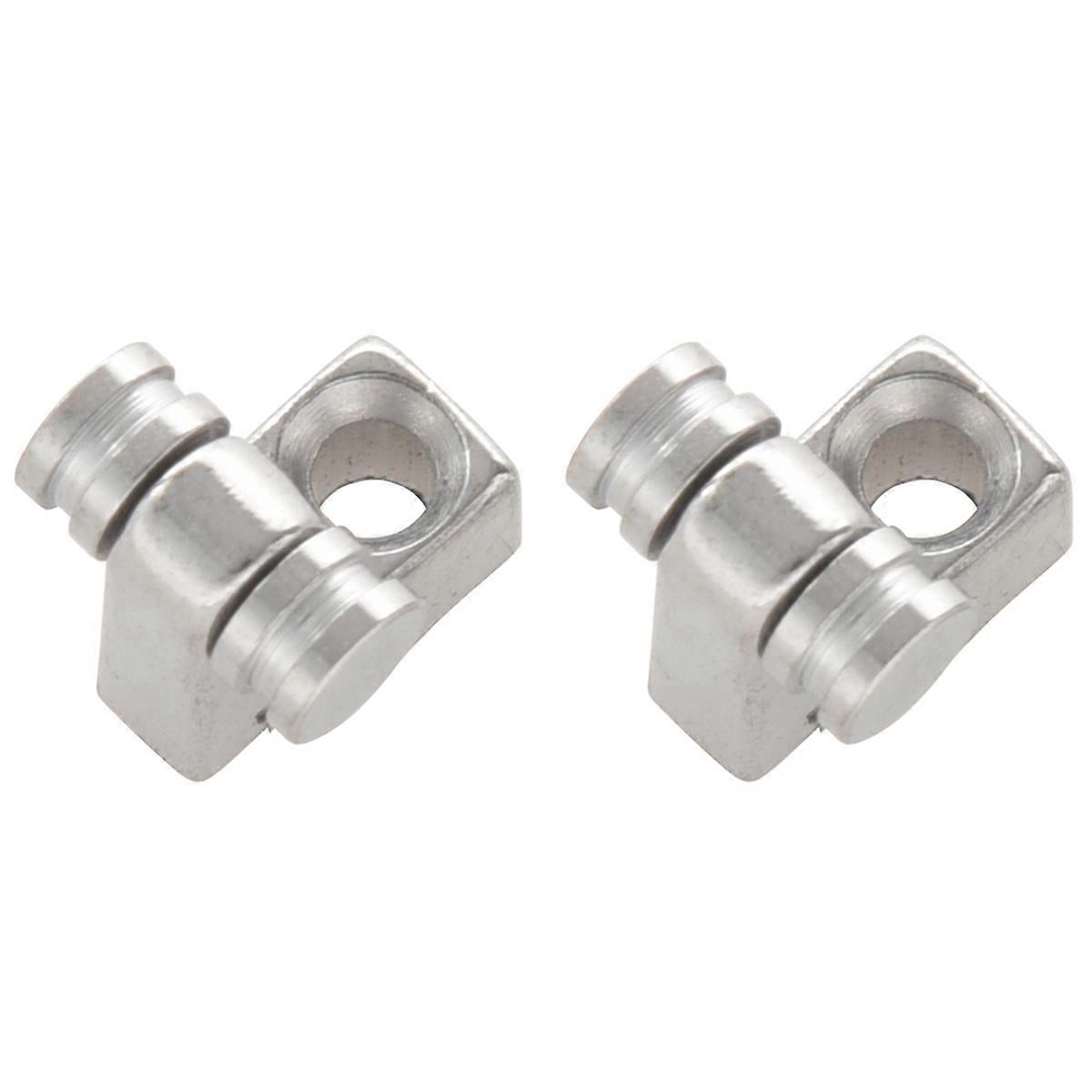 Set of 2 Chrome Roller String Retainer Trees Guitar Parts