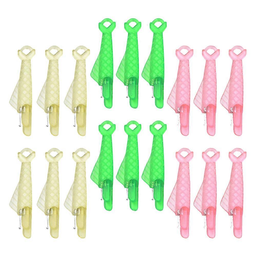 Sewing Tool Sewing Needle Threading Tool Home Use 3X1X0.5CM Assorted Color Effort-Saving 100Pcs