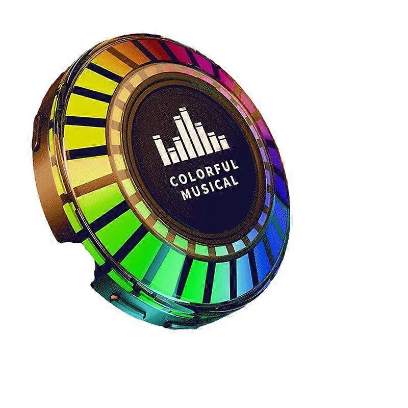 F8 Creative Rhythm Bone Conduction Bluetooth Speaker Pickup Atmosphere Light Wireless Mini Subwoofer Speaker