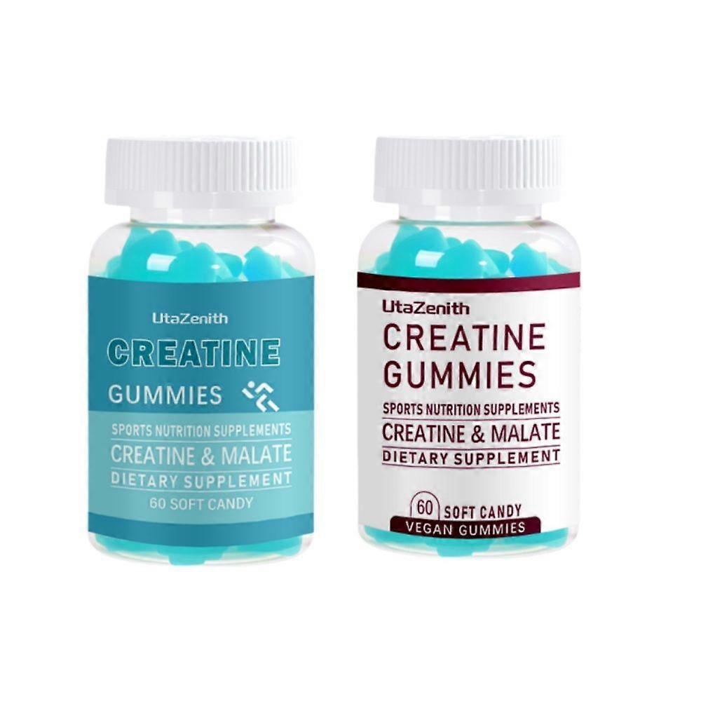 UtaZenith Sports Support, Creatine Gummies, Multipack