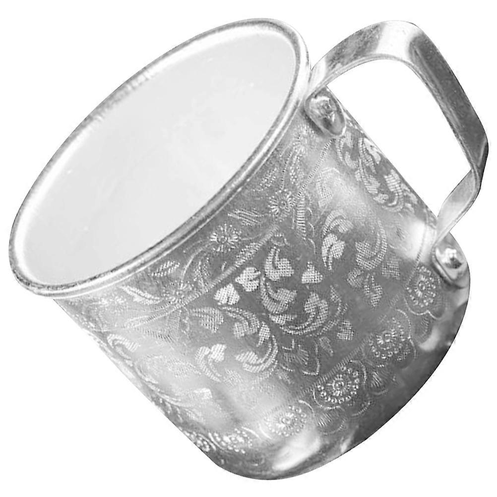 Metal Mug Party Beer Mug Heat Resistant Stylish Design 8.00X8.00X7.00cm Home Kitchen 1Pack