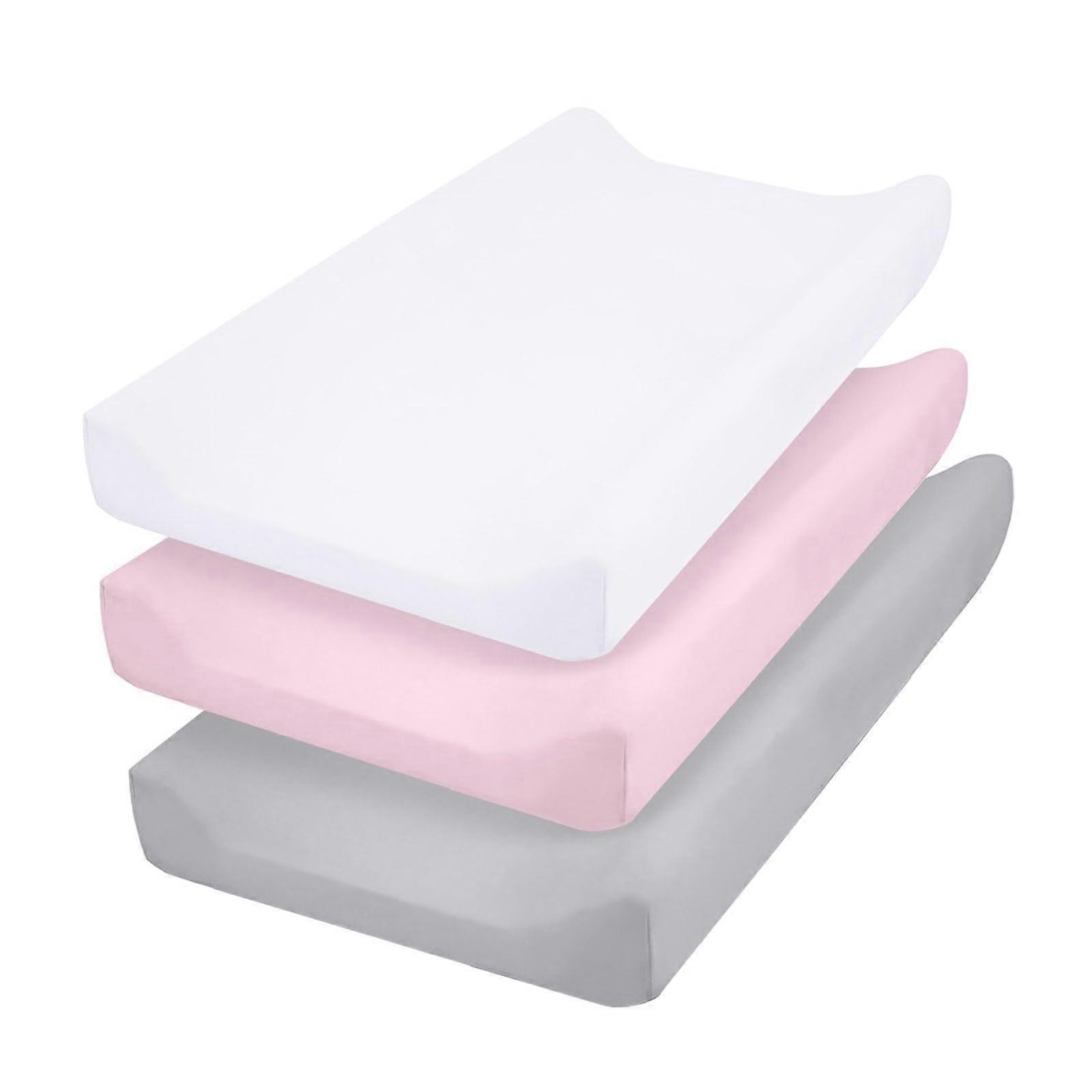 Baby Changing Mat Covers Soft and Comfortable Set of 3