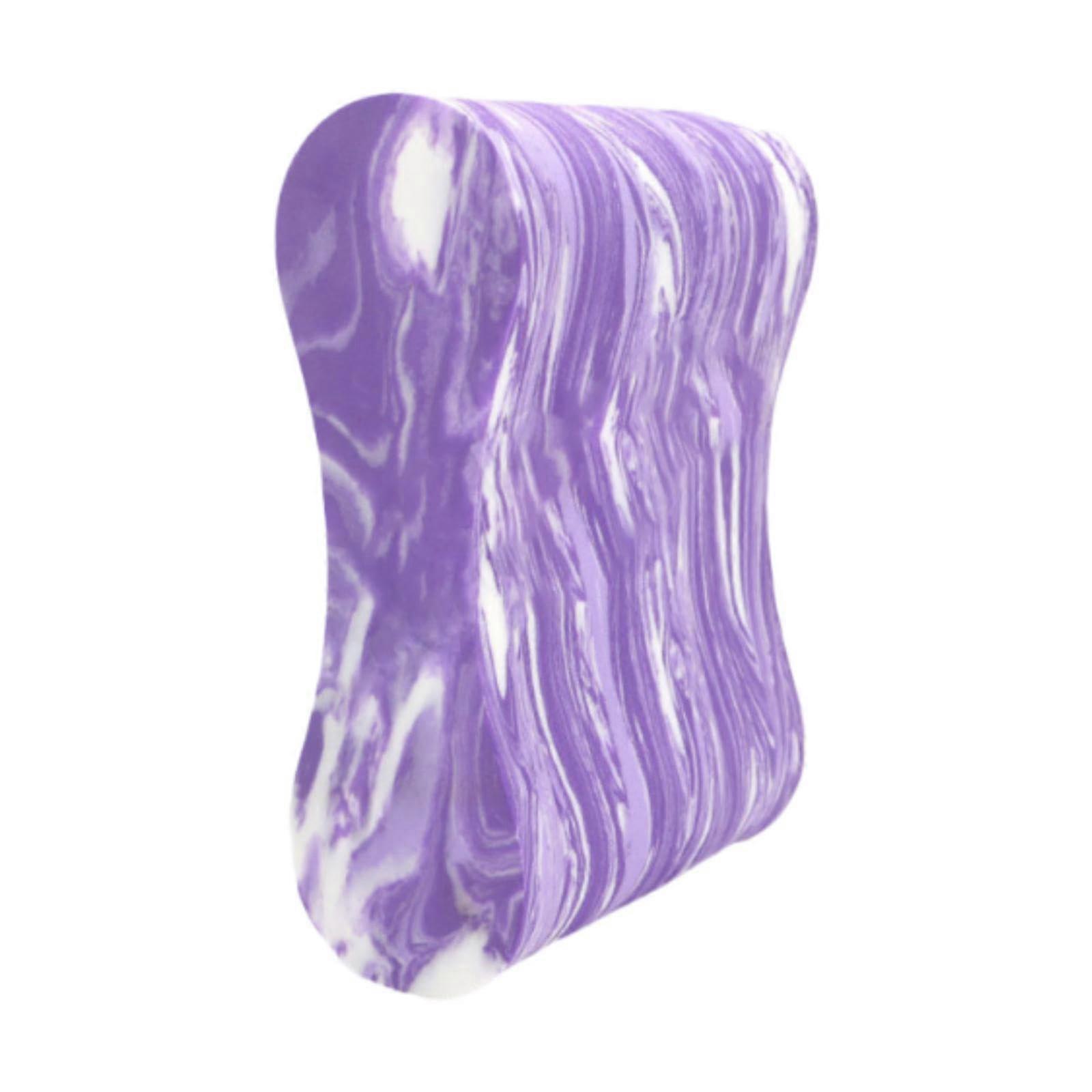 Pull Buoy for Swimming Training, Eva Foam Leg Float, Upper Body Strength Aid, Purple-White, Beginner-Friendly Pool Equipment