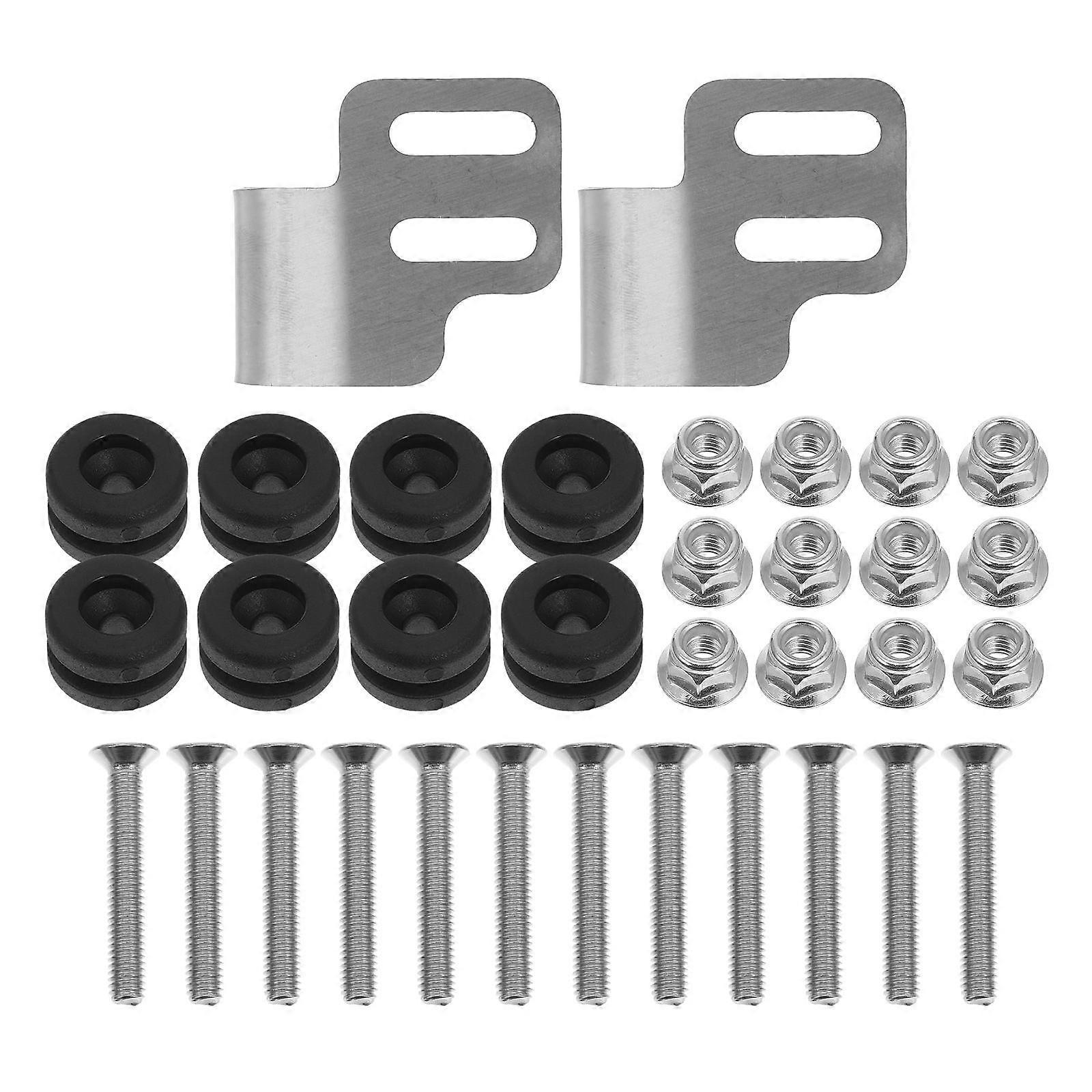 Motorcycle Mounting Bracket Kit Quick Installation Secure Luggage Box Mounting Durable Performance 1 Set