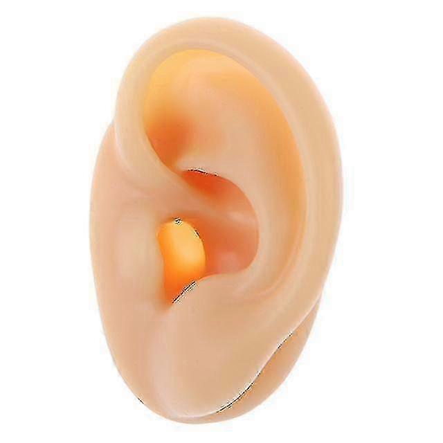 דגם אוזן סיליקון בשימוש חוזר לסימולציה של מכשירי שמיעה כלי הוראה עגיל תצוגת תכשיטים