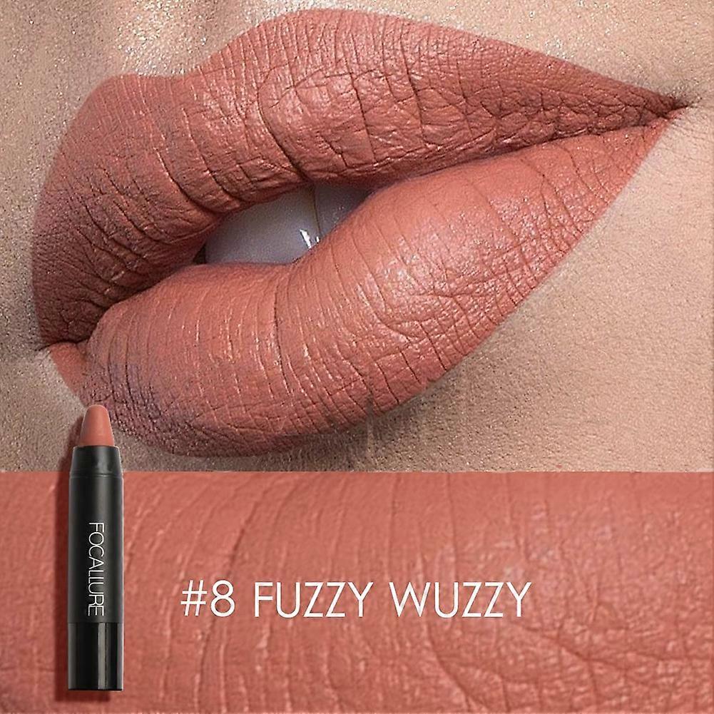FOCALLURE Waterproof Matte Lipstick Pen Long Lasting Moisturizer Smooth Sexy Lipgloss Makeup #8