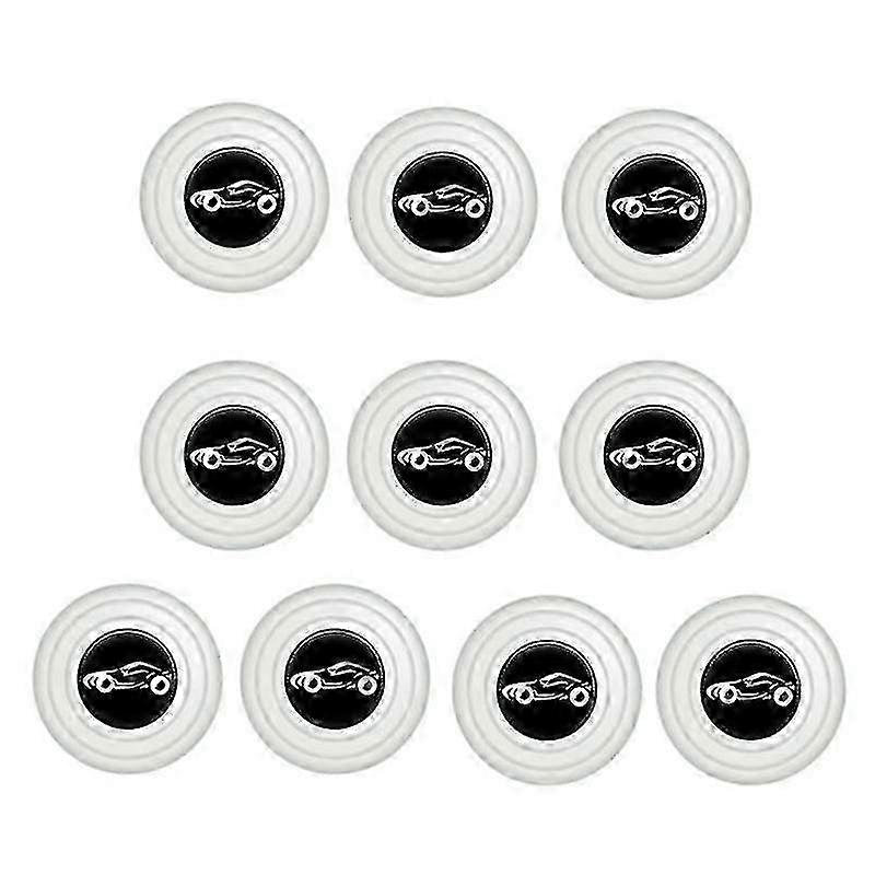 Set of 10 Car Door Anti-Collision Stickers for Soundproofing and Shock Resistance on Various Vehicle Models
