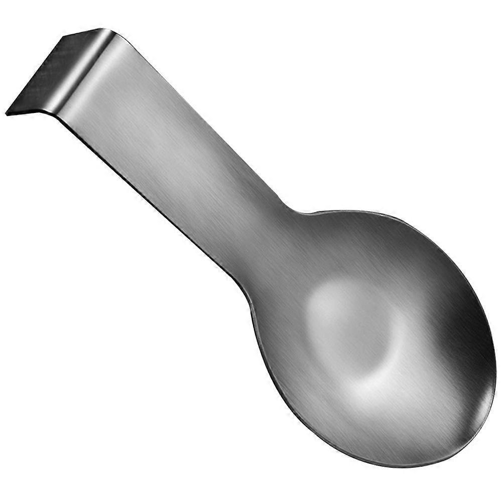 Spoon Rest Wear-Resistant Special Events Silver 23.2X10X2CM Table Decor 1Pack