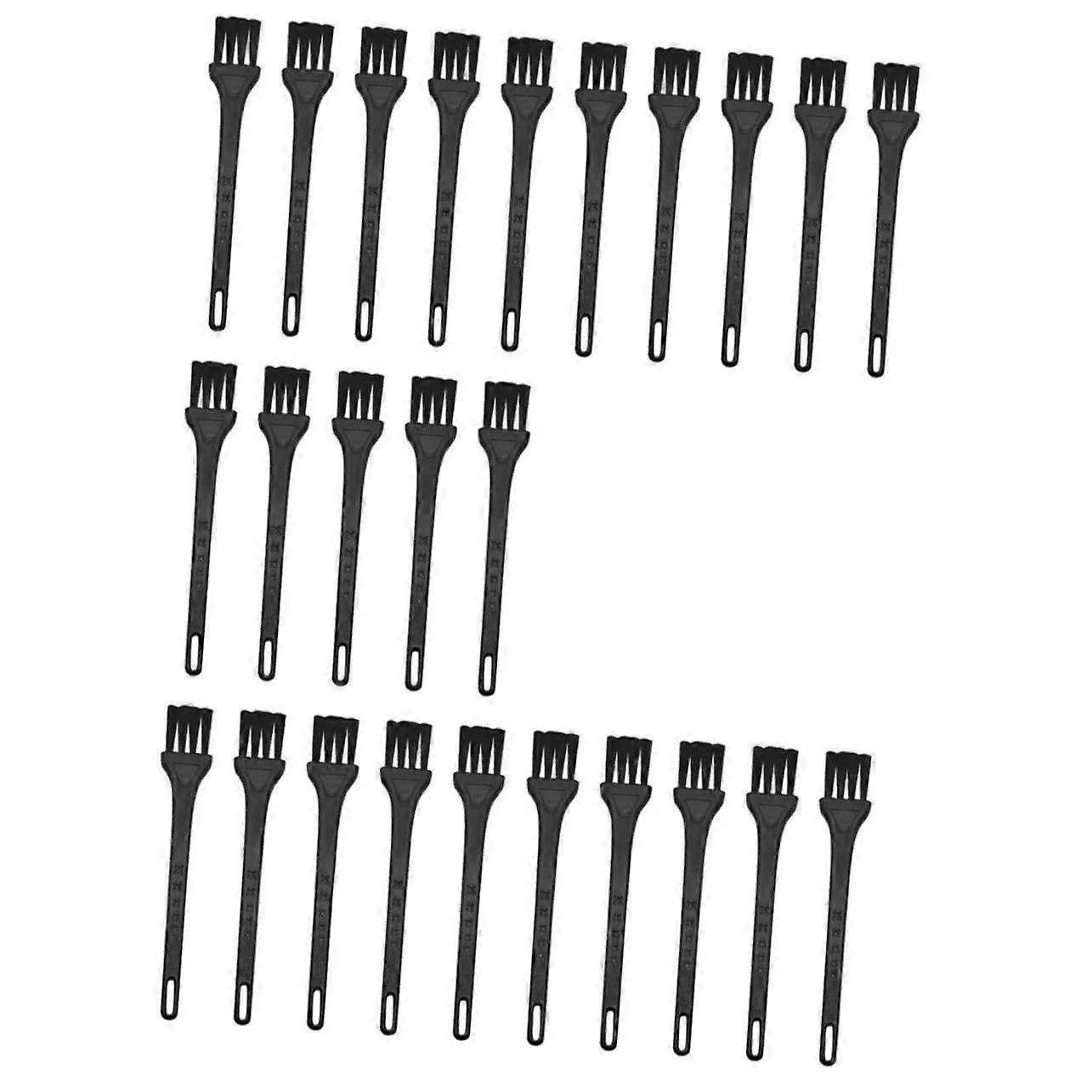 Shaving Brush Set with Nylon Bristles for Razor Cleaning, Keyboard Duster, Detail Brush, Pack of 75 Multifunction Tools