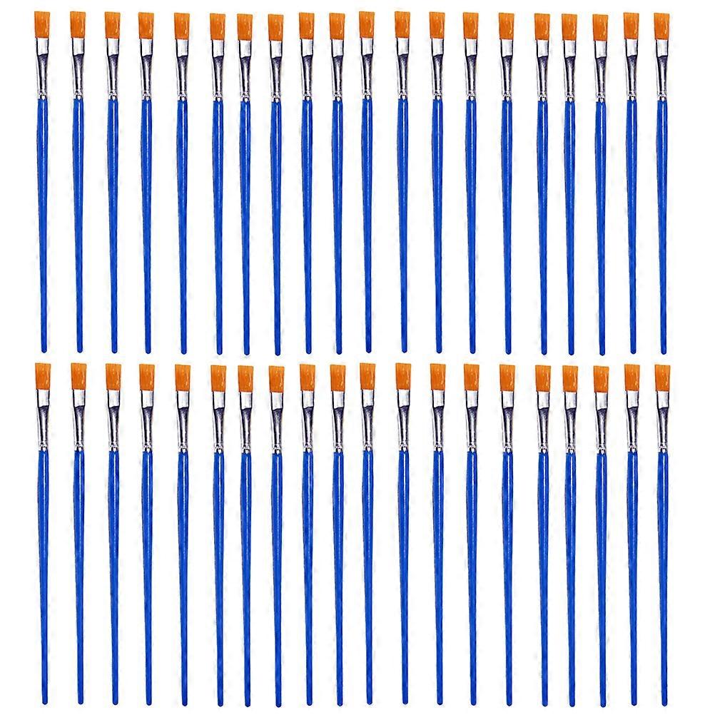 100pcs Paintbrush Set for Beginners – Flat Watercolor Brushes with Line Drawing Pens, Lightweight Travel Friendly Art Supplies for Gouache and Oil