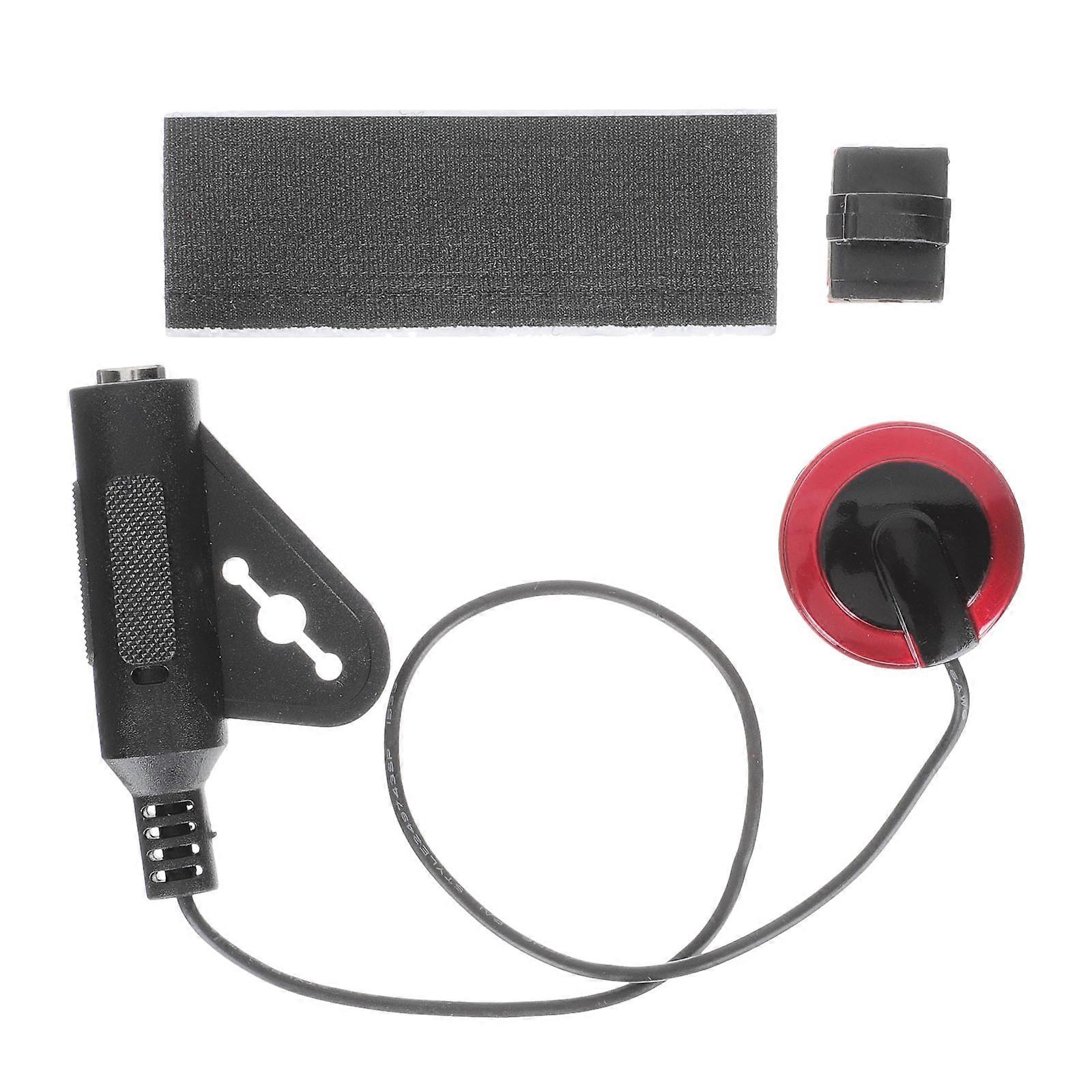 Compact Guitar Pickup for Acoustic Instruments – Easy Installation, Enhanced Sound Clarity, Compatible with Guitars and Thumbs, No Pocket Required