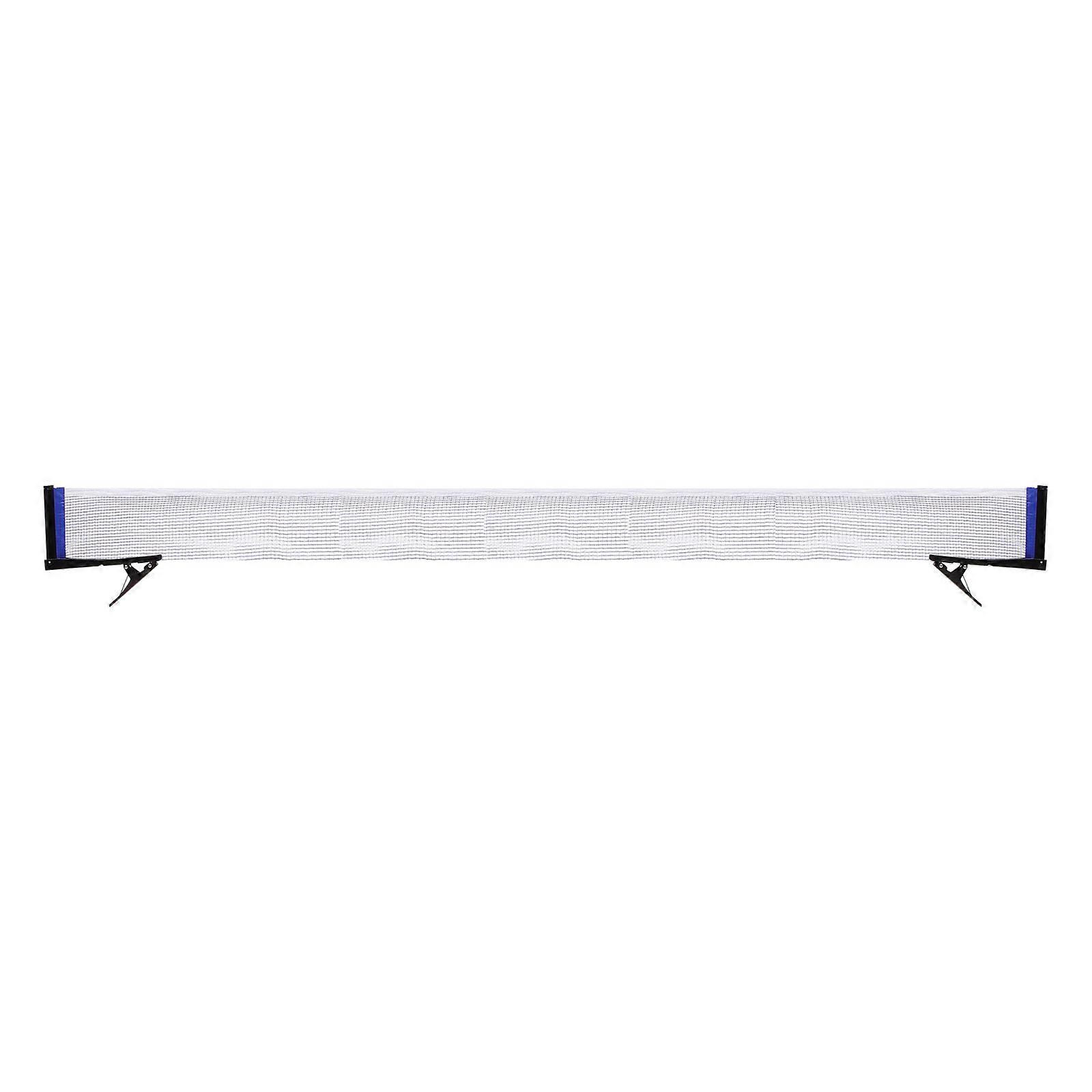 Foldable Table Tennis Net with Rack Lightweight Easy to Clean 1Set