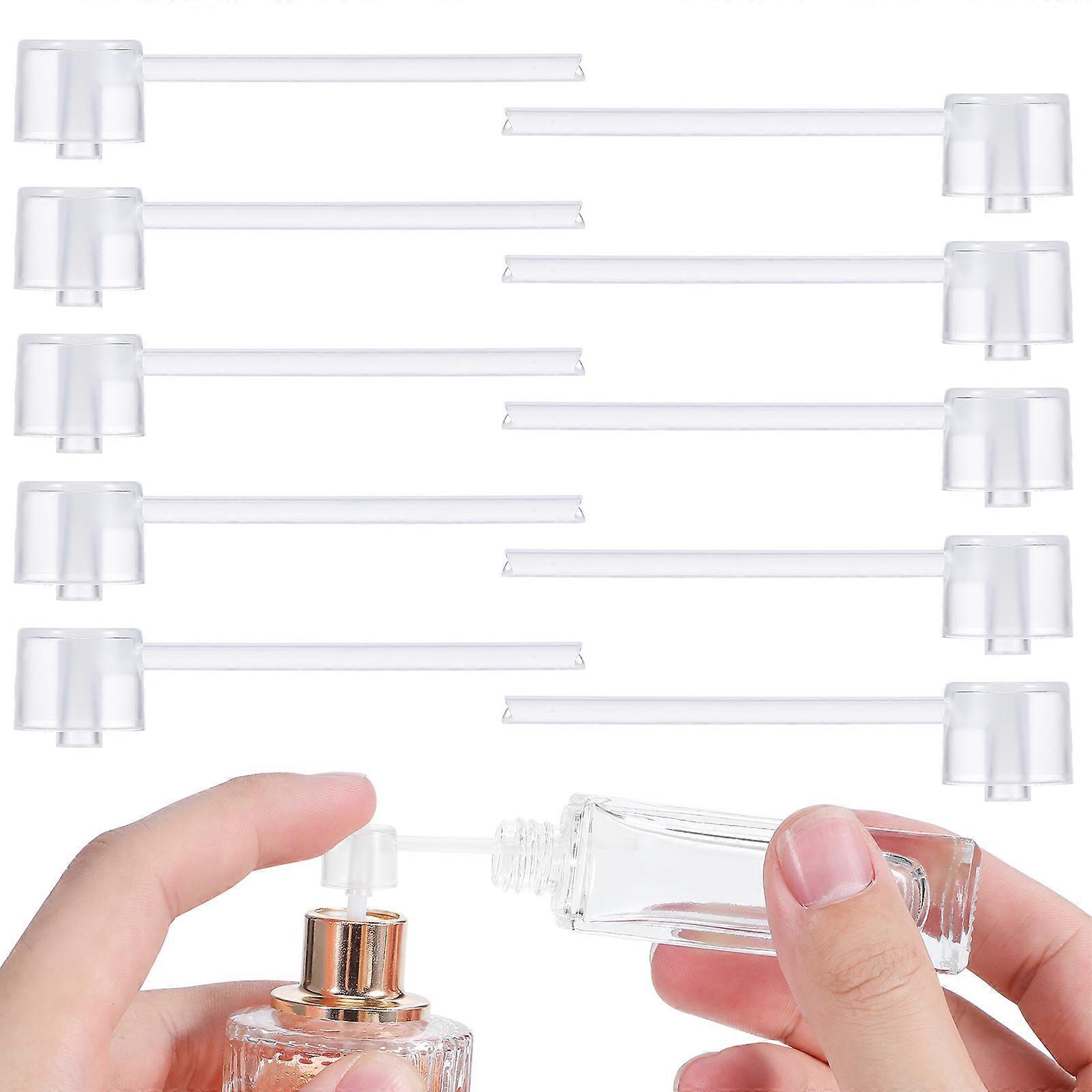 Transparent Plastic Perfume Refill Pump for Easy Transfer and No Leakage 40pcs