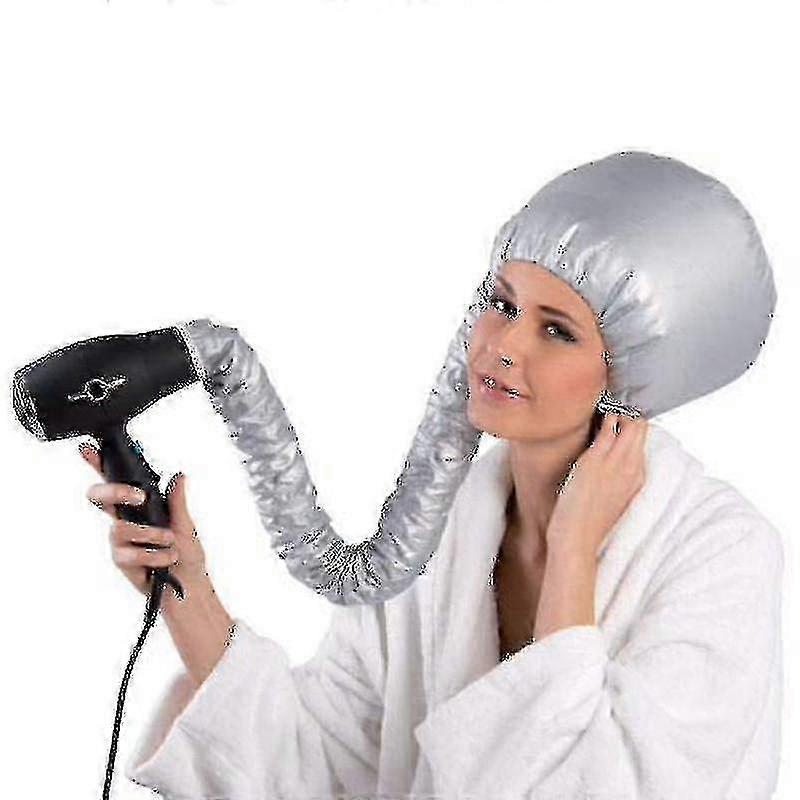 Bærbar myk hårtørkehette for hårføner