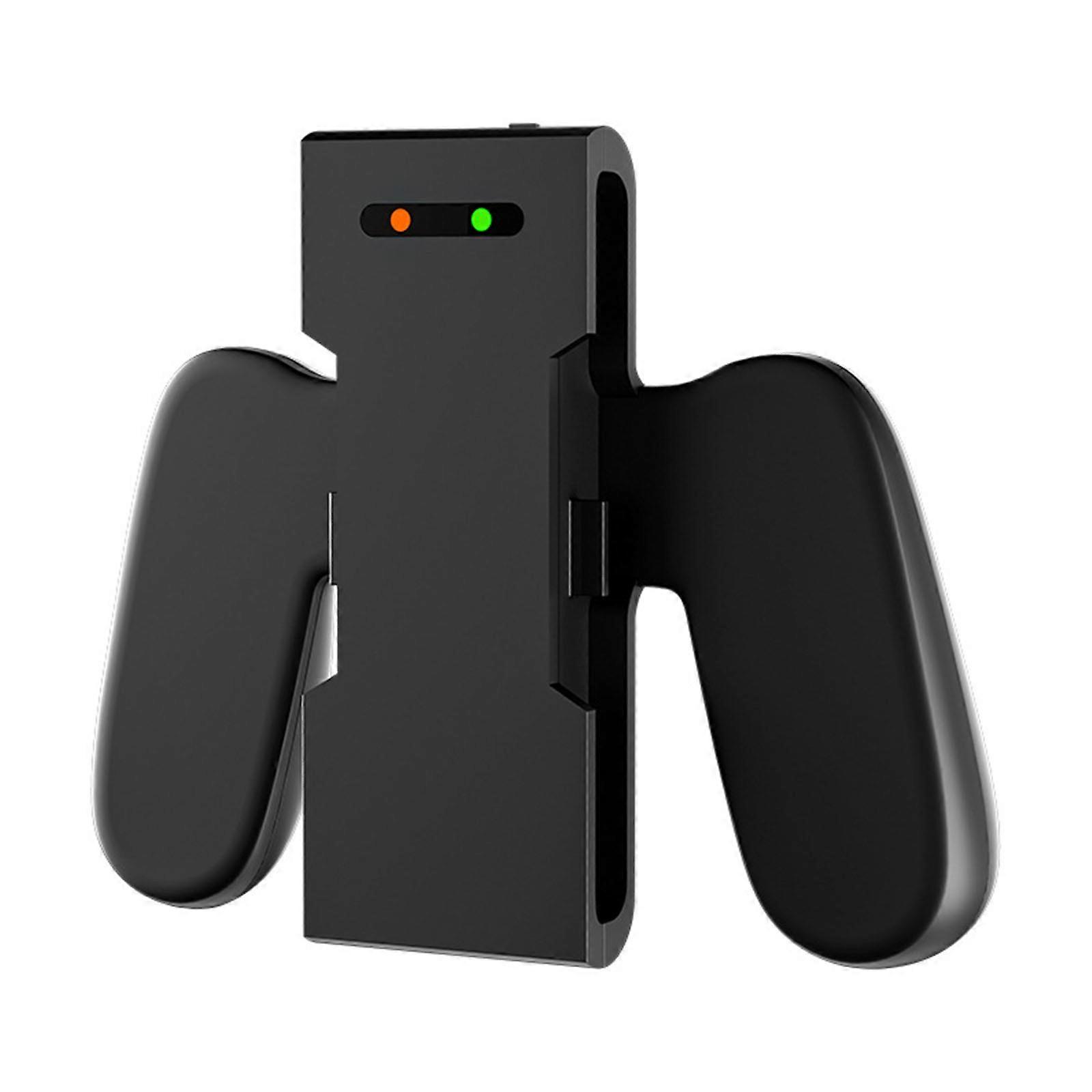 Double Charging Grip Dock Holder Stand For Controllers Handles Ergonomic Structure And Antislip Base For Continuous Play Multicolor