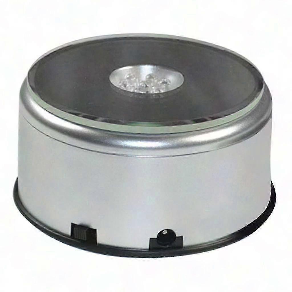 7 LED round 3D base for display and decor