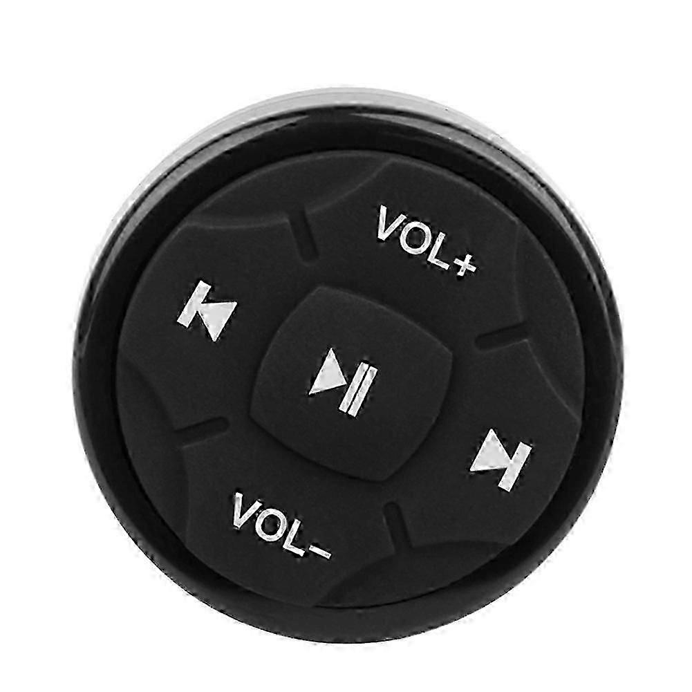 Steering Wheel Remote Control,Wireless Bluetooth 4.0 Media Button Music Play Remote Control for IOS/Android JP