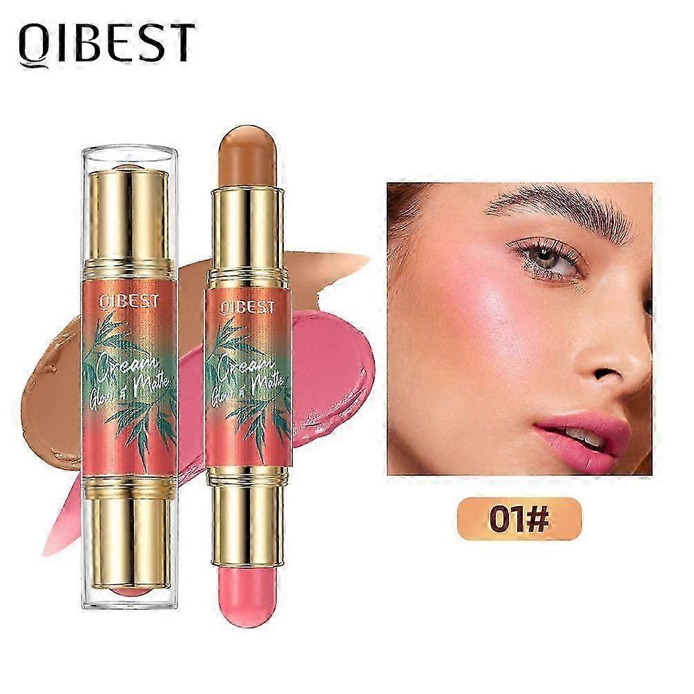 Butter Glow & Go Multiuse Stick, נוסחה אולטרה-קרמית בגימור זוהר עם חמאת מורומורו, סטיק קונטור כפול ללחיים, לעיניים ולשפתיים
