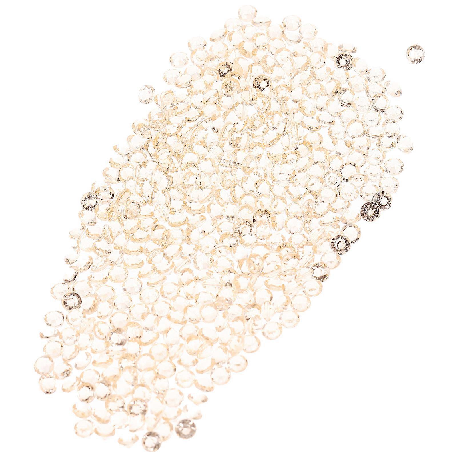 Artificial Gemstone Acrylic Gems Table Scatter Crystals For Christmas Wedding Diy Materials 0.45x0.45x0.45cm 5000Pcs