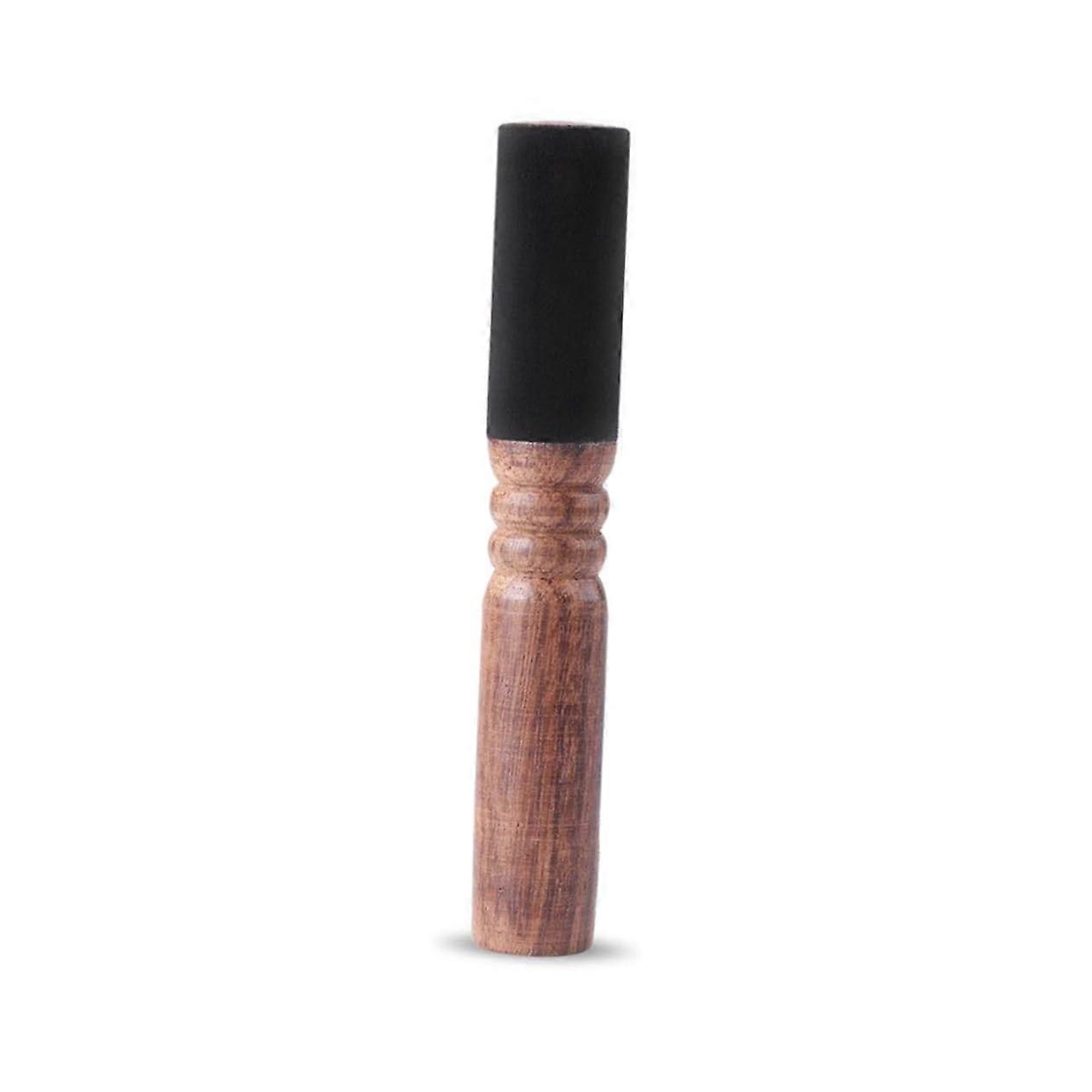 Singing Bowl Mallet and Racket Set with Suede Cloth and Wood Rod for Tibetan Yoga Mats and Blankets