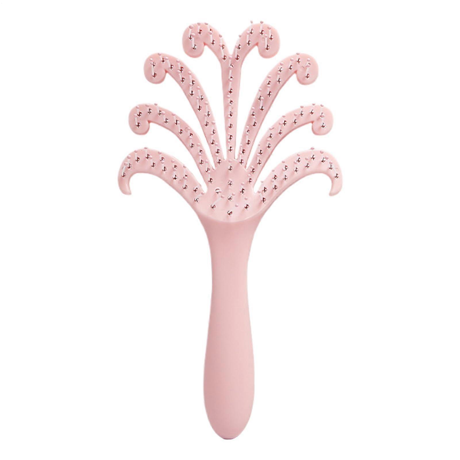 Scalp Comb | Handheld Octopus Scalp Massager | Ergonomic Wet & Dry Travel Comb for Relaxation, Daily Use, Men & Women