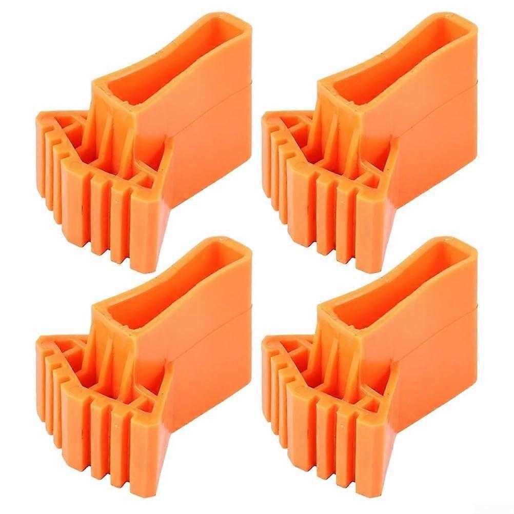 Ersatz-Leiter-Fusspolster Replacement Ladder Foot Pads, 4-Pack, Non-Slip Rubber For Stability And Scratch Resistance