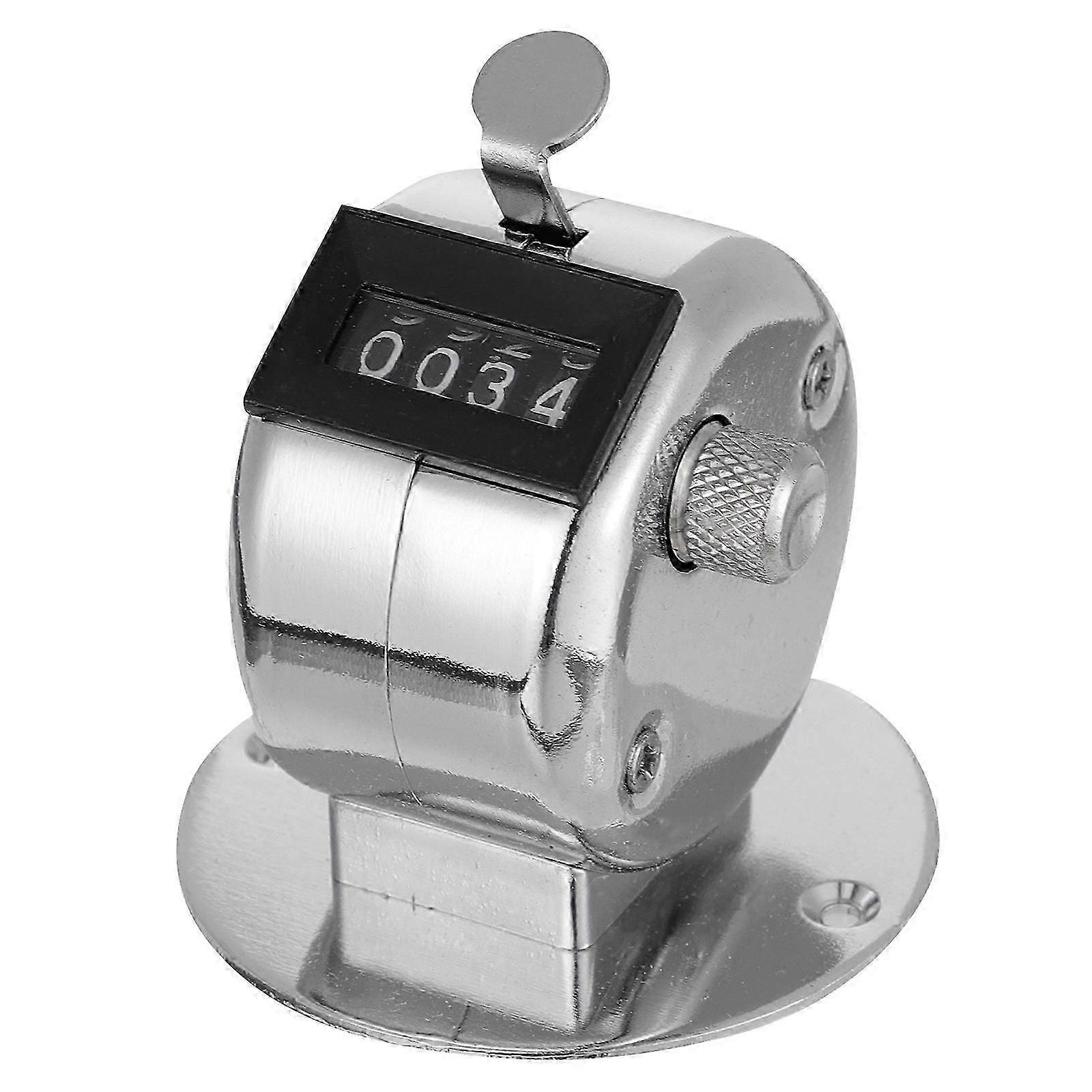 Portable Tally Counter, Efficient Mechanical Counter with Clear 4- Display
