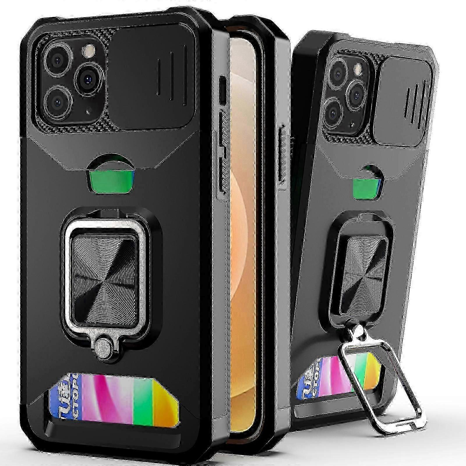 Sliding Camera PC + TPU Case Fit For  iPhone 12 Pro Max