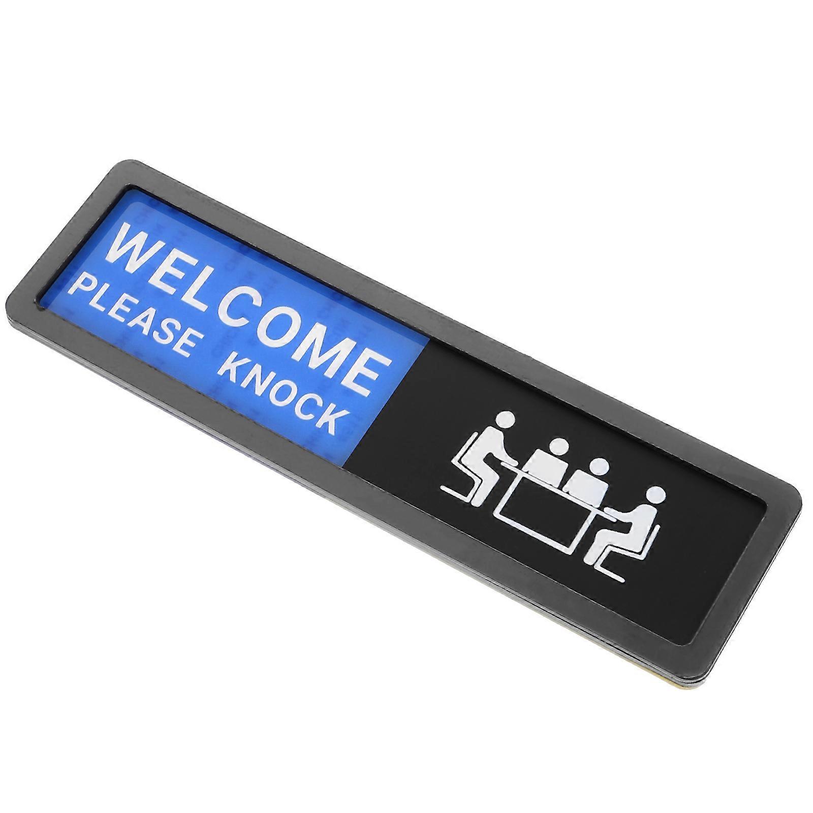 Privacy Signboard Office Use Clear Letter Easy To Use 1Pcs