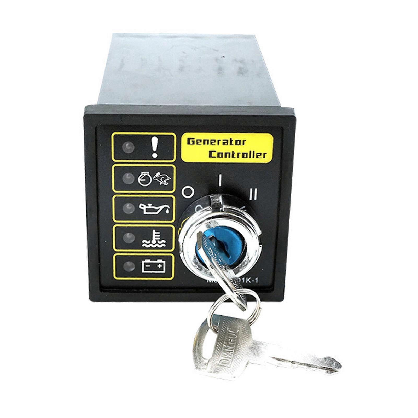 Motor Start Controller 9-33V Manual Controller Engine Controller Modules Reliable Operation Multiple Alarm Functions Multicolor